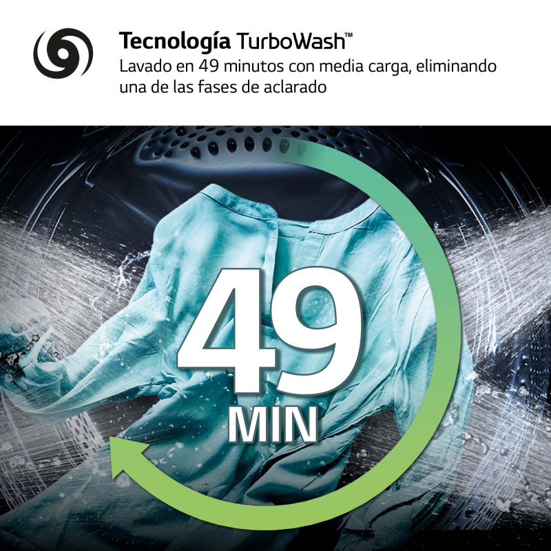 Lavasecadora Lg LSWD100E