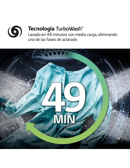 Lavasecadora Lg LSWD100E