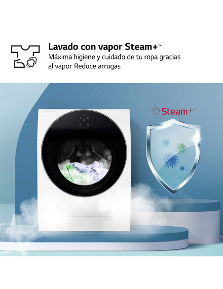 Lavasecadora Lg LSWD100E