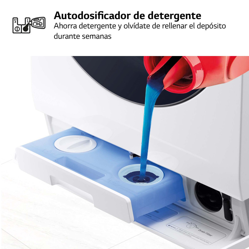 Lavasecadora Lg LSWD100E