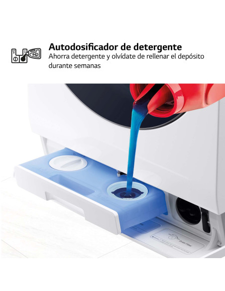 Lavasecadora Lg LSWD100E