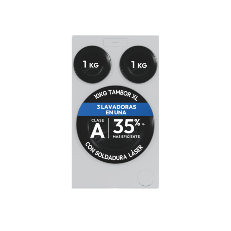 Lavadora frontal Candy MQD410CBL937