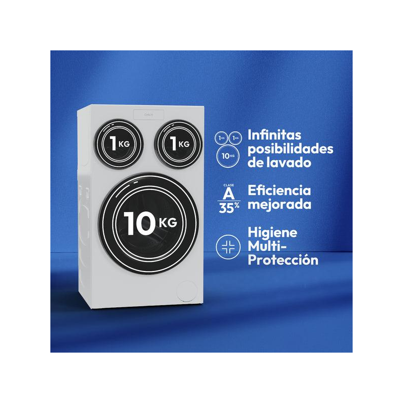 Lavadora frontal Candy MQD410CBL937