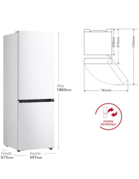 Combi NF Lg GBBS312ASW