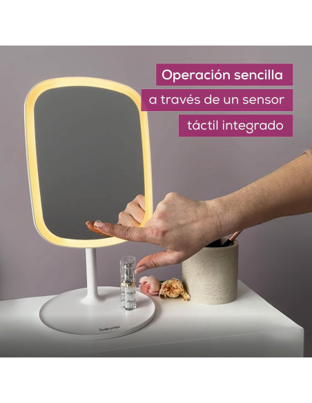 ESPEJO COSMETICO CON LUZ BEURER BS47