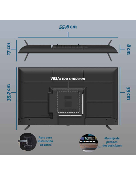 TV GRUNKEL LED4300PBW, 43"