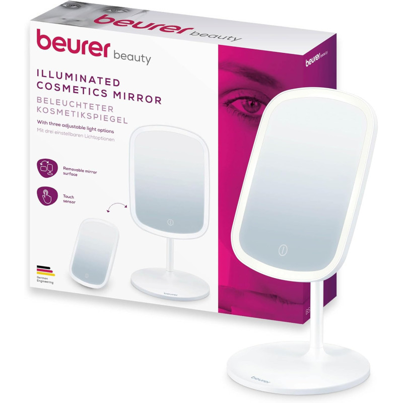 ESPEJO COSMETICO CON LUZ BEURER BS47