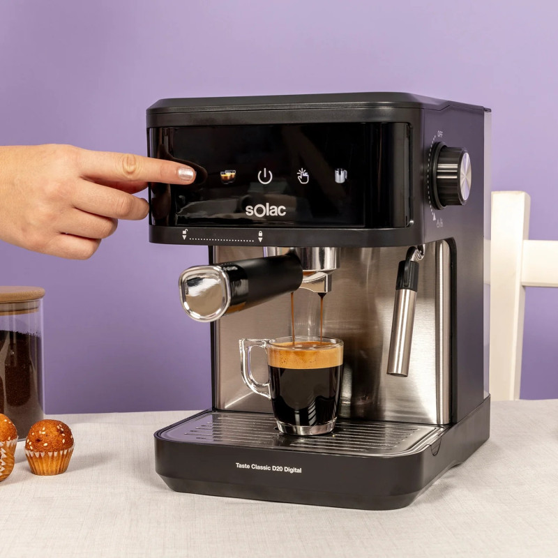 Cafetera Espresso Solac CE4421 DIGITAL