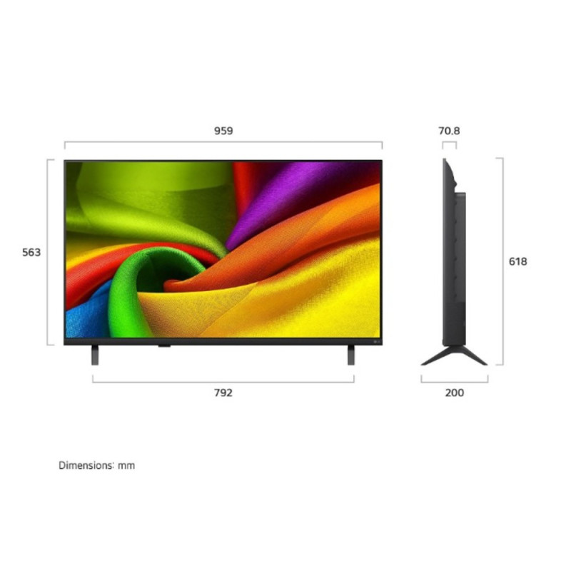 TV UHD LG 43NU850B6LA, NANO 4K UHD