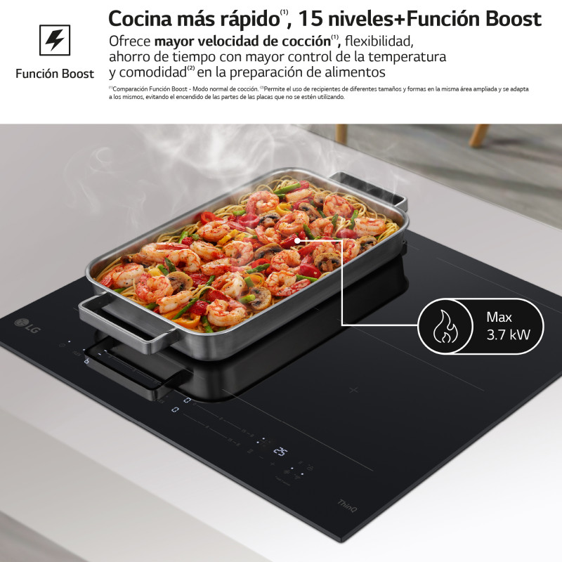 Vitroceramica induccion Lg CBIZ2432B Vitroceramica induccion Lg CBIZ2432B