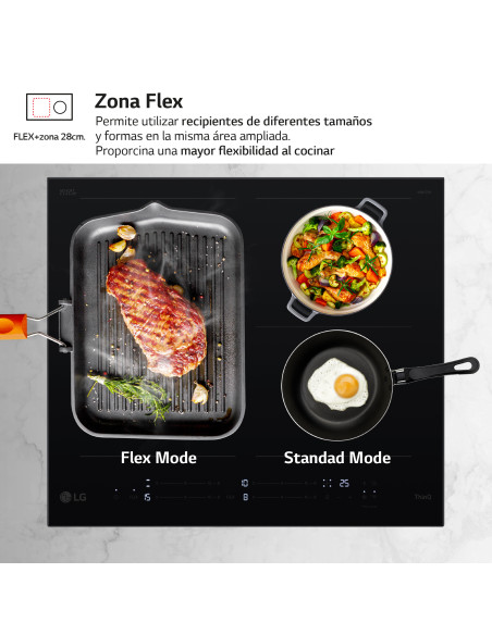 Vitroceramica induccion Lg CBIZ2432B