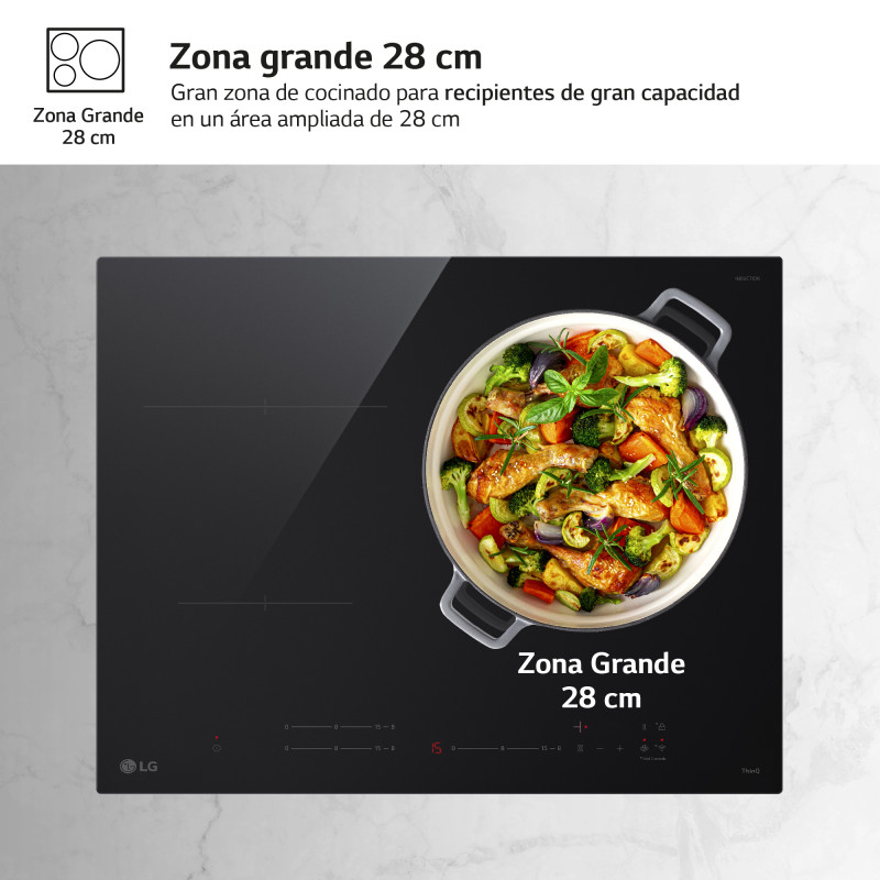 Vitroceramica induccion Lg CI5Z2420BN