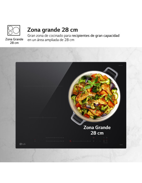 Vitroceramica induccion Lg CI5Z2420BN