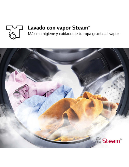 Lavadora Lg F4WR5509A1W