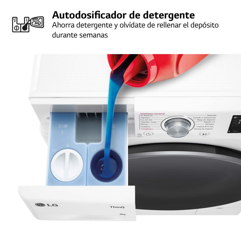 Lavadora Lg F4WR5509A1W Lavadora Lg F4WR5509A1W