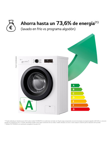 Lavadora Lg F4X1009NWK