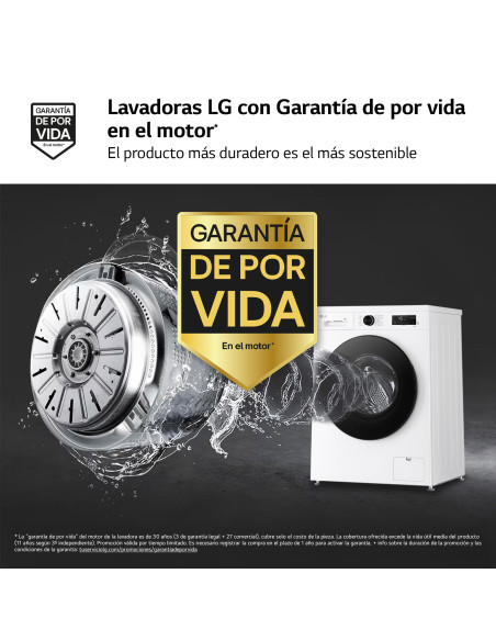 Lavadora Lg F4X1009NWK