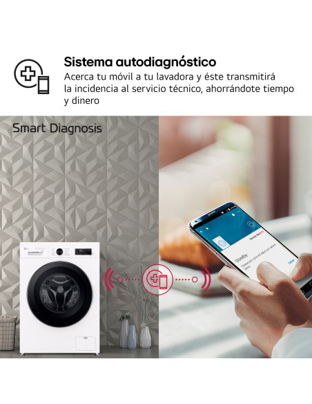 Lavadora Lg F4X1009NWK