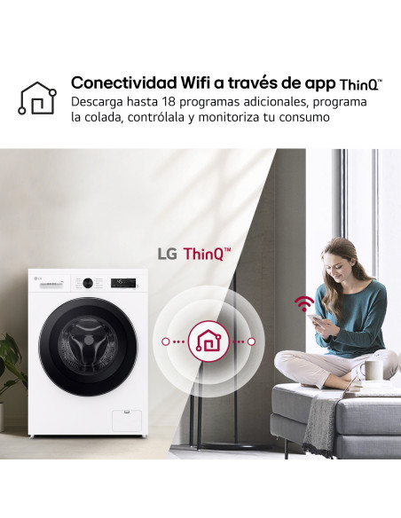 Lavadora Lg F4X1009NWK