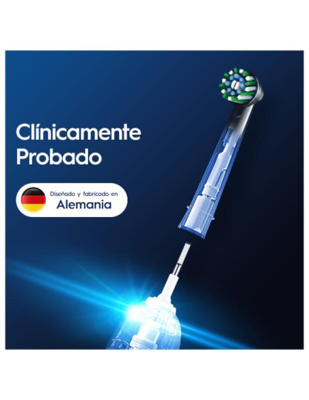 Recambio dental BraunCross Action 6ct NEGRO (26307)
