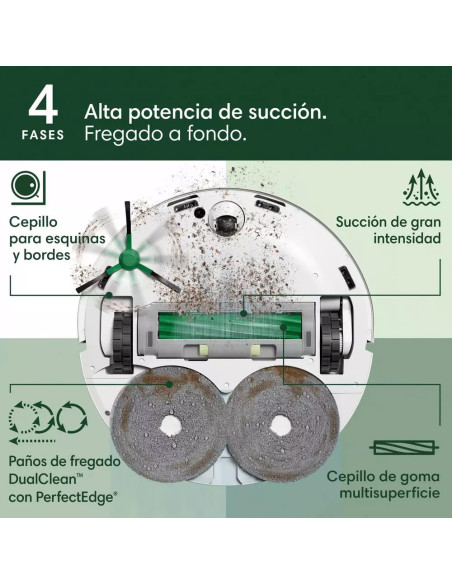 Aspirador Irobot Roomba Plus 505 Combo + AutoWash Dock (N185240)