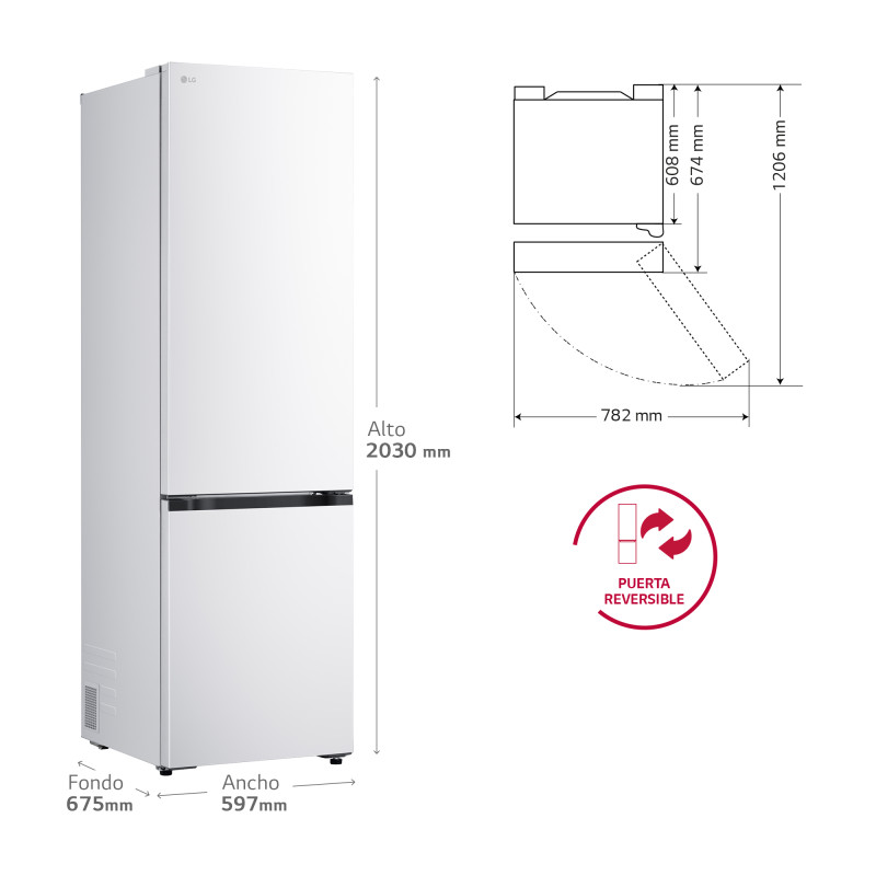 Combi NF Lg GBBS322CSW