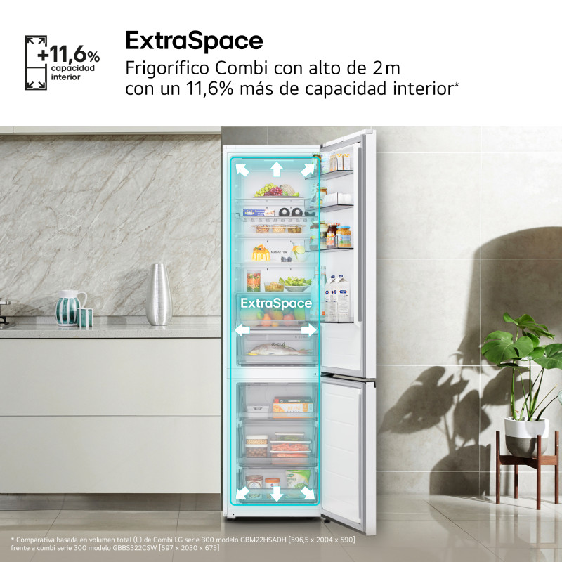 Combi NF Lg GBBS322CSW