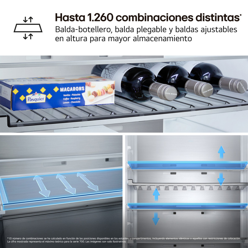Combi NF Lg GBBS322CSW