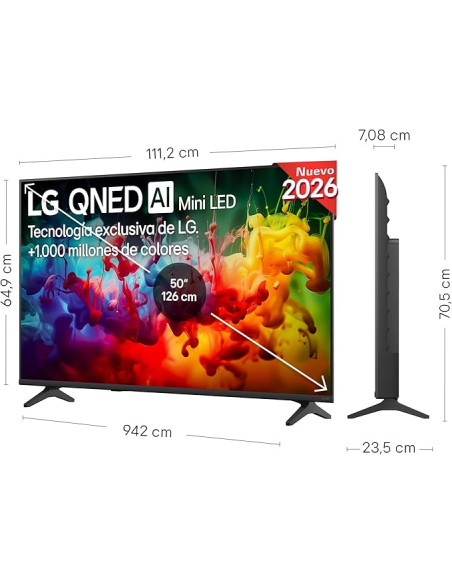 TV QNED LG 50QNED70B6C