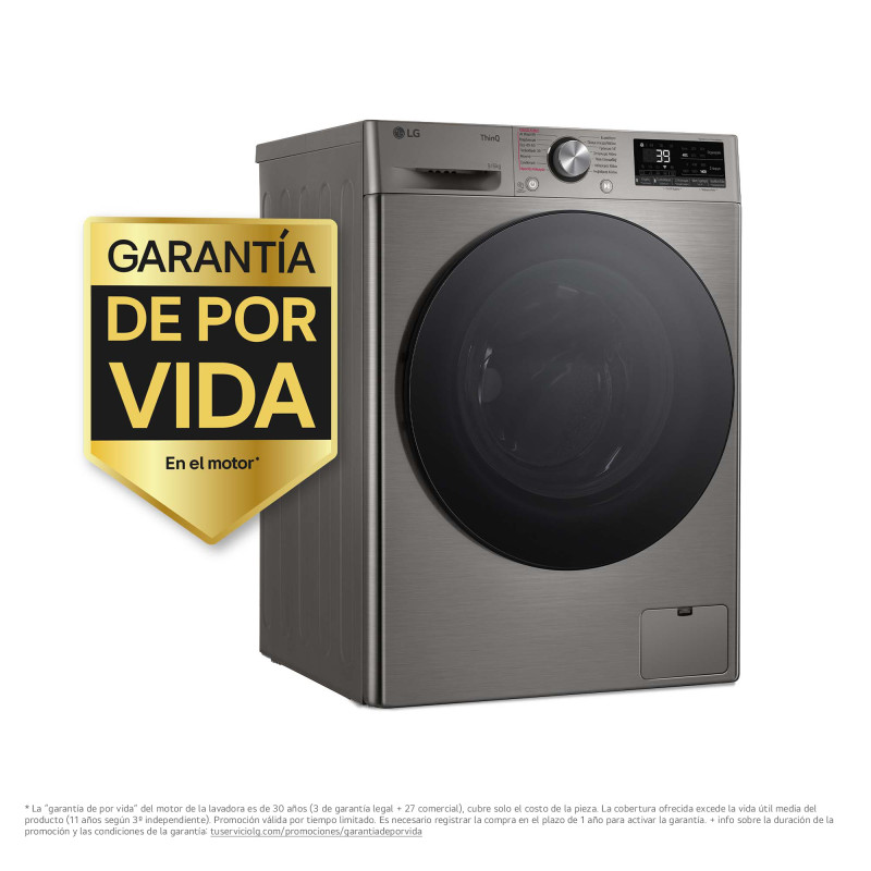 Lavasecadora Lg F4DR7009AGS