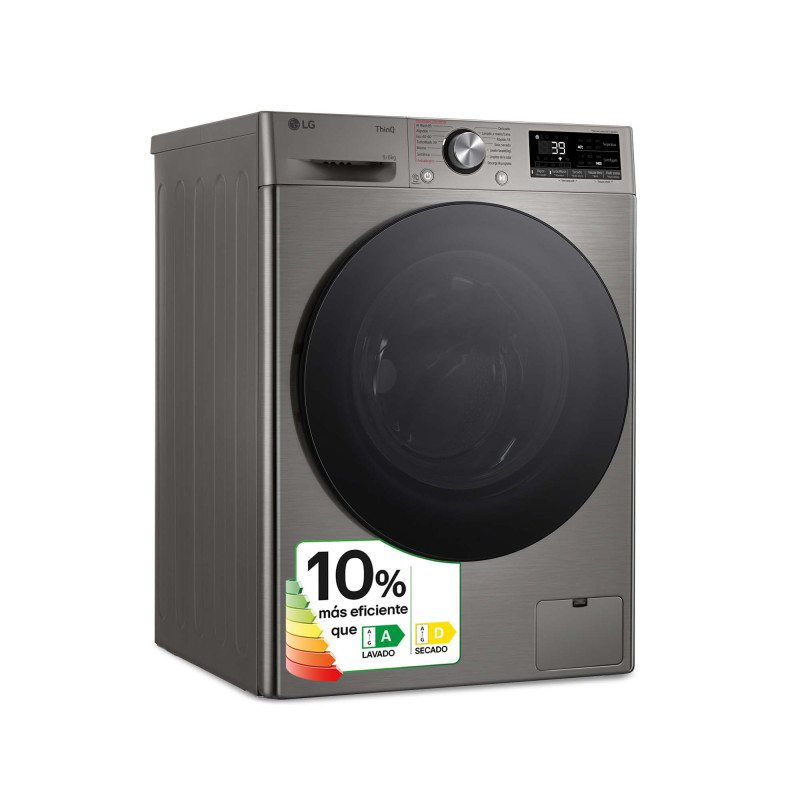 Lavasecadora Lg F4DR7009AGS
