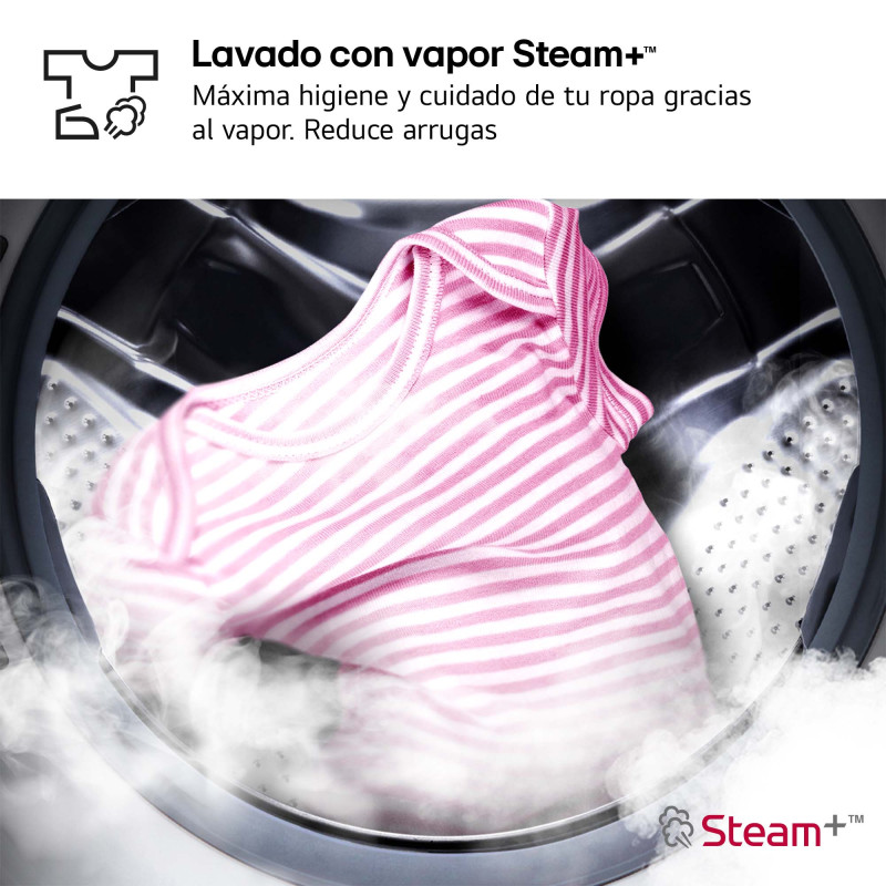 Lavasecadora Lg F4DR7009AGS