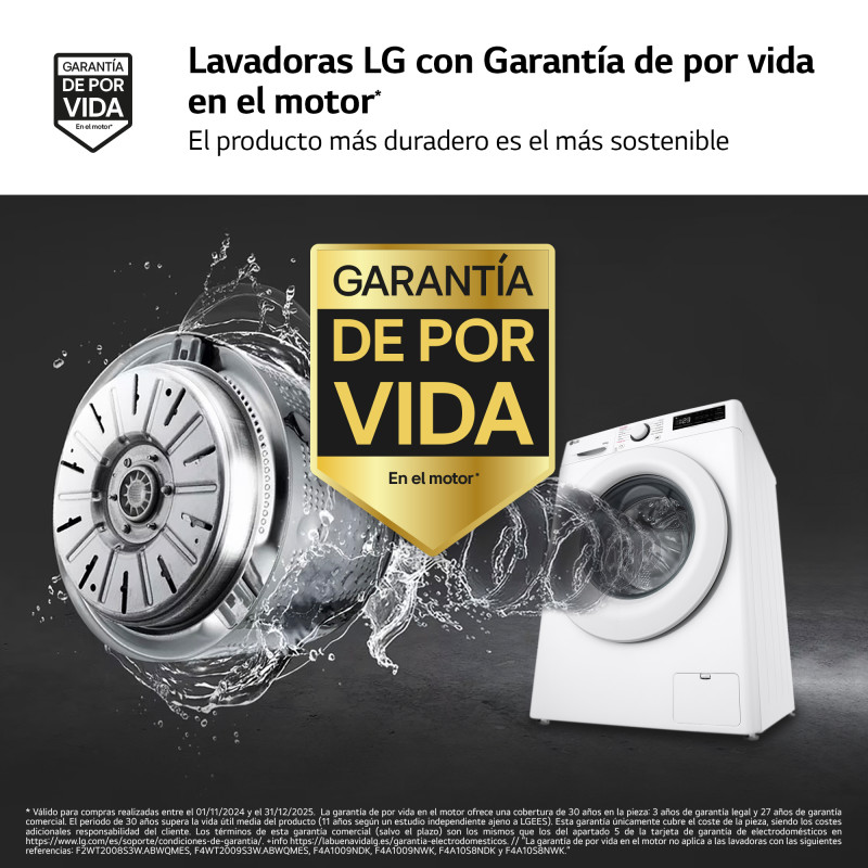 Lavasecadora Lg F4DR5009A3W Lavasecadora Lg F4DR5009A3W