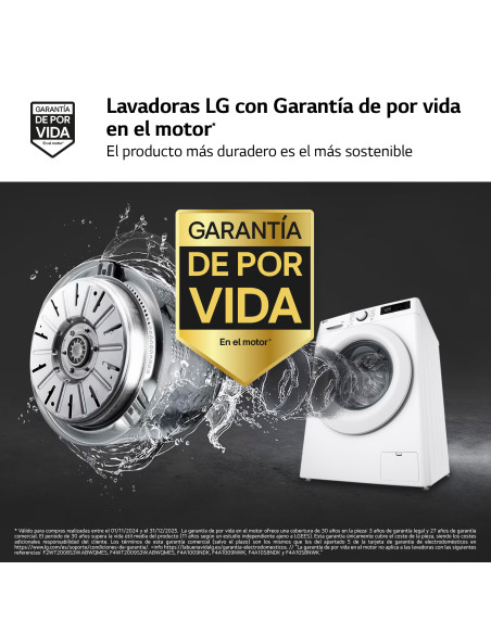 Lavasecadora Lg F4DR5009A3W