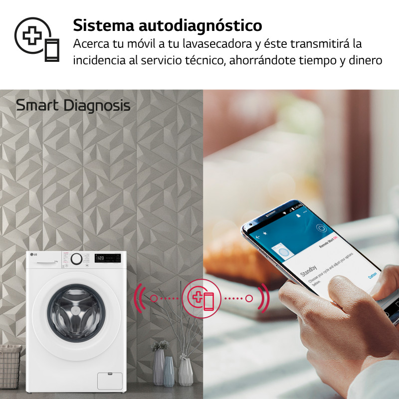 Lavasecadora Lg F4DR5009A3W Lavasecadora Lg F4DR5009A3W