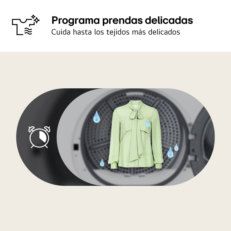 Secadora Lg RHA1008NWK