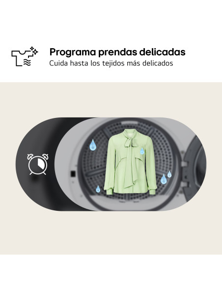 Secadora Lg RHA1008NWK