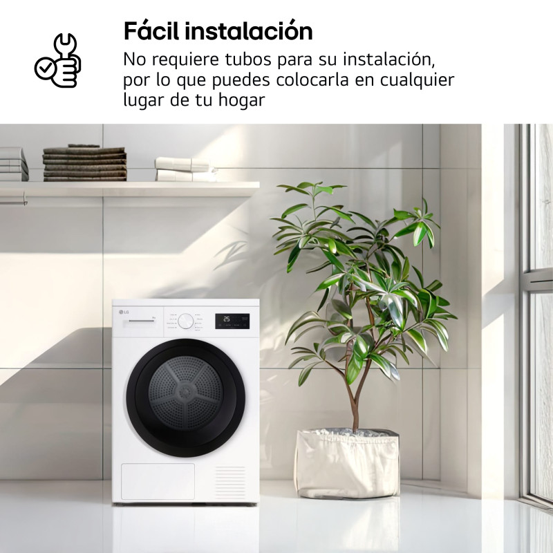 Secadora Lg RHA1008NWK