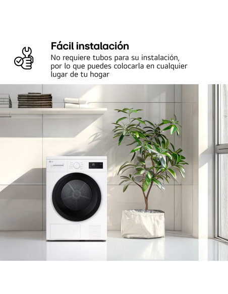 Secadora Lg RHA1008NWK