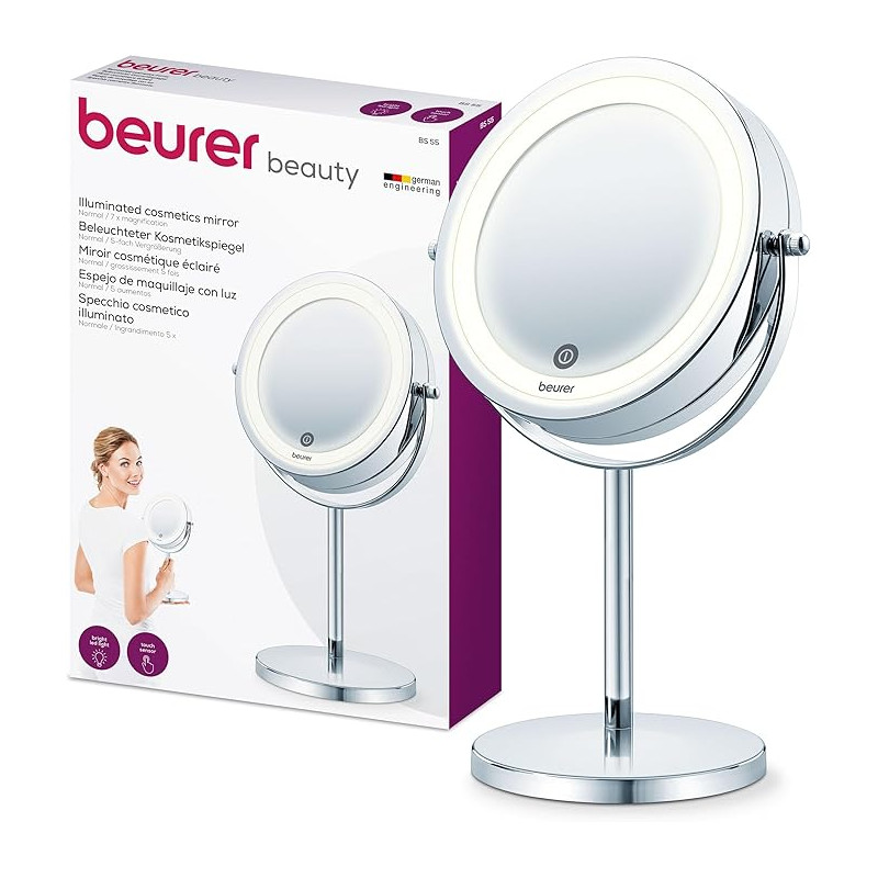 ESPEJO COSMETICO CON LUZ BEURER BS55