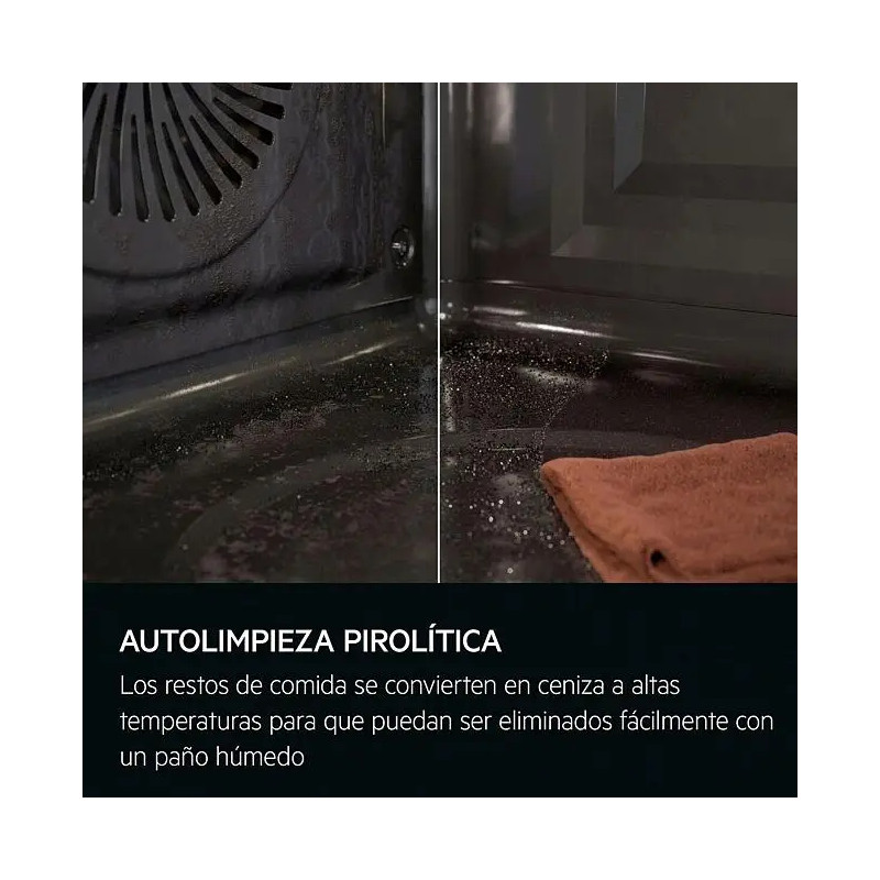 Horno MF pirolitico indep. Aeg OU5PB43PM Horno MF pirolitico indep. Aeg OU5PB43PM