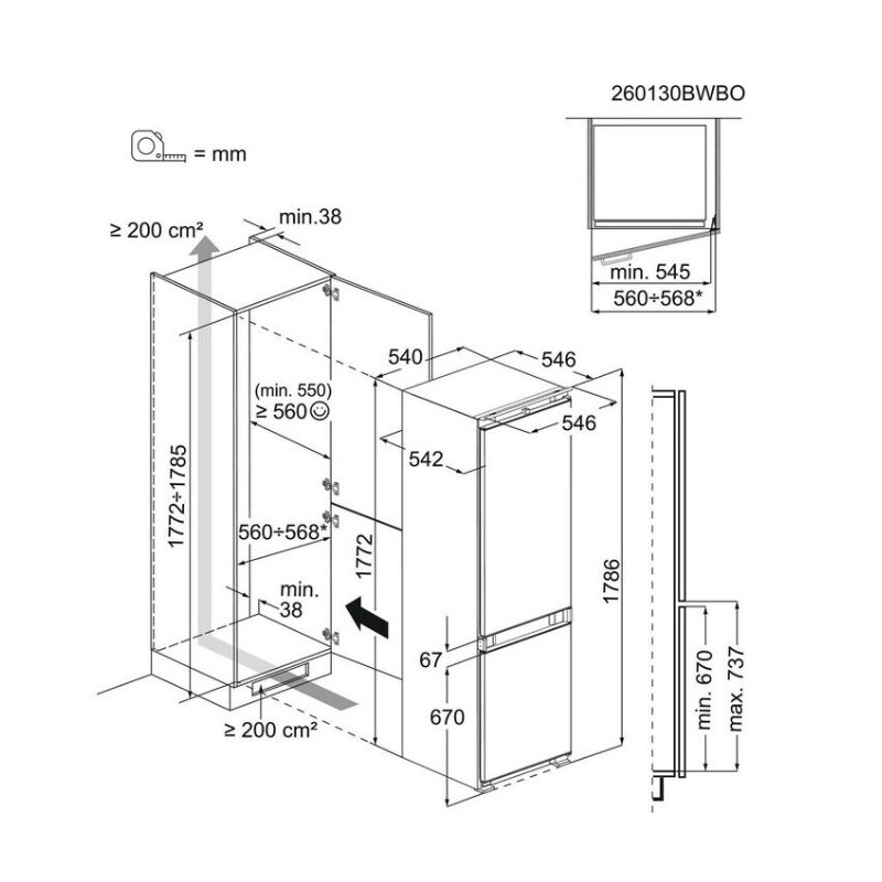 Combi NF INT Aeg TC3NS181ES