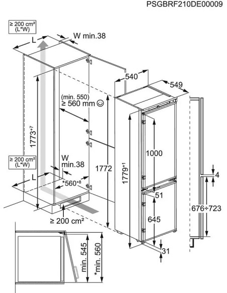 Combi NF INT Aeg TC7CS181DS