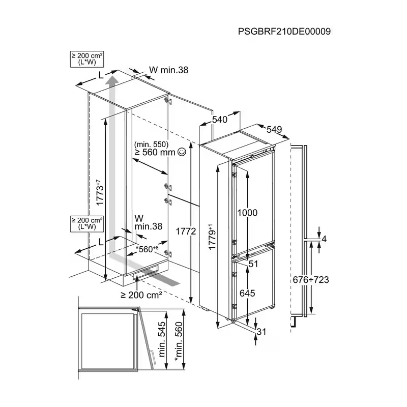 Combi NF INT Aeg TC7CS18GES