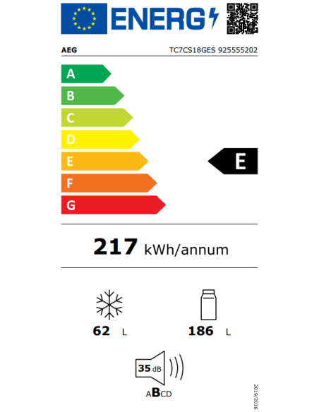 Combi NF INT Aeg TC7CS18GES