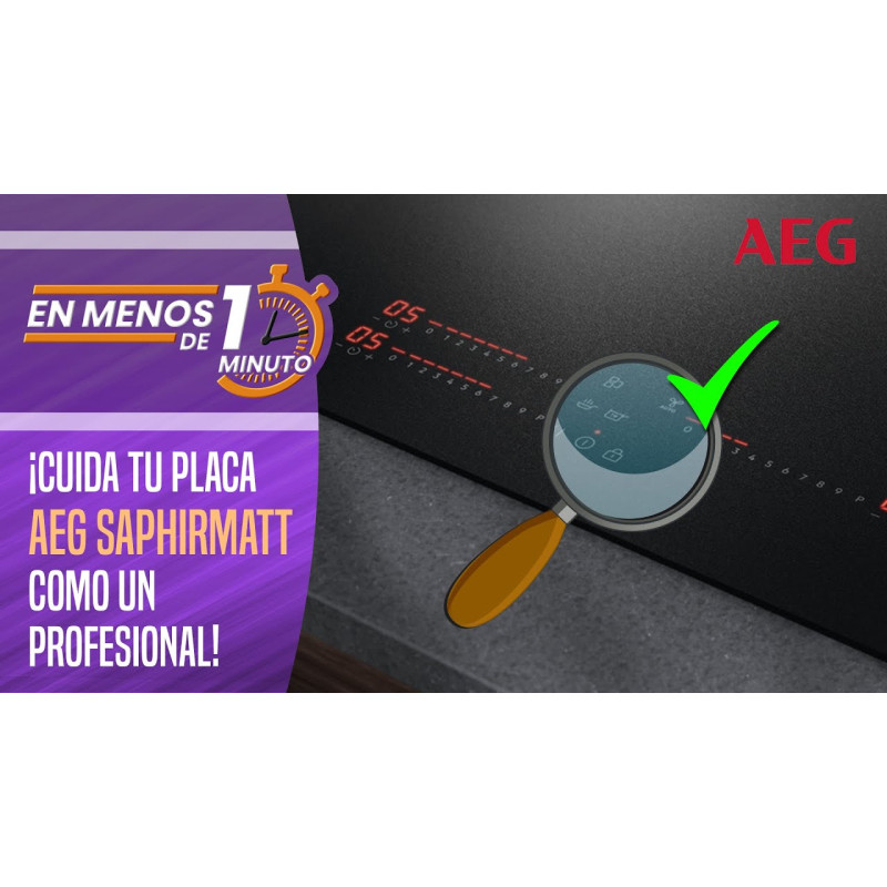Vitroceramica inducción indep. Aeg...