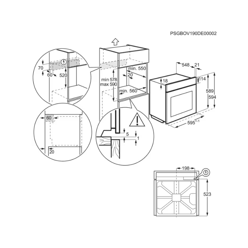 Horno MF pirolitico indep. Aeg... Horno MF pirolitico indep. Aeg...