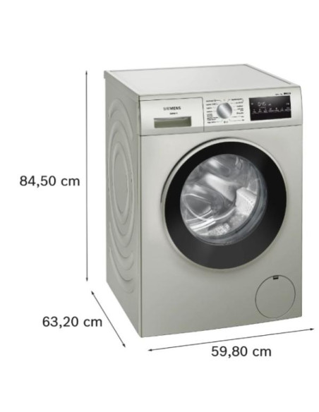 Lavadora frontal Siemens WM14N20XEP, Serie Festival