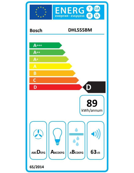 Campana Grupo filtrante Bosch DHL555BM