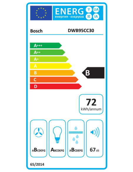 Campana decorativa Bosch DWB95CC30